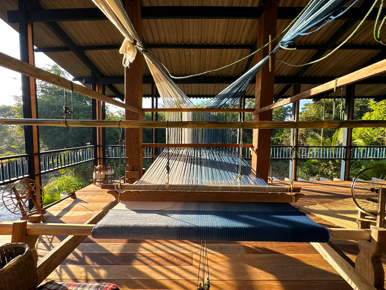 Sakon Nakhon is an area in the Issan region gaining interest for its handicraft traditions, such as natural textile dyes derived from plants and bark.