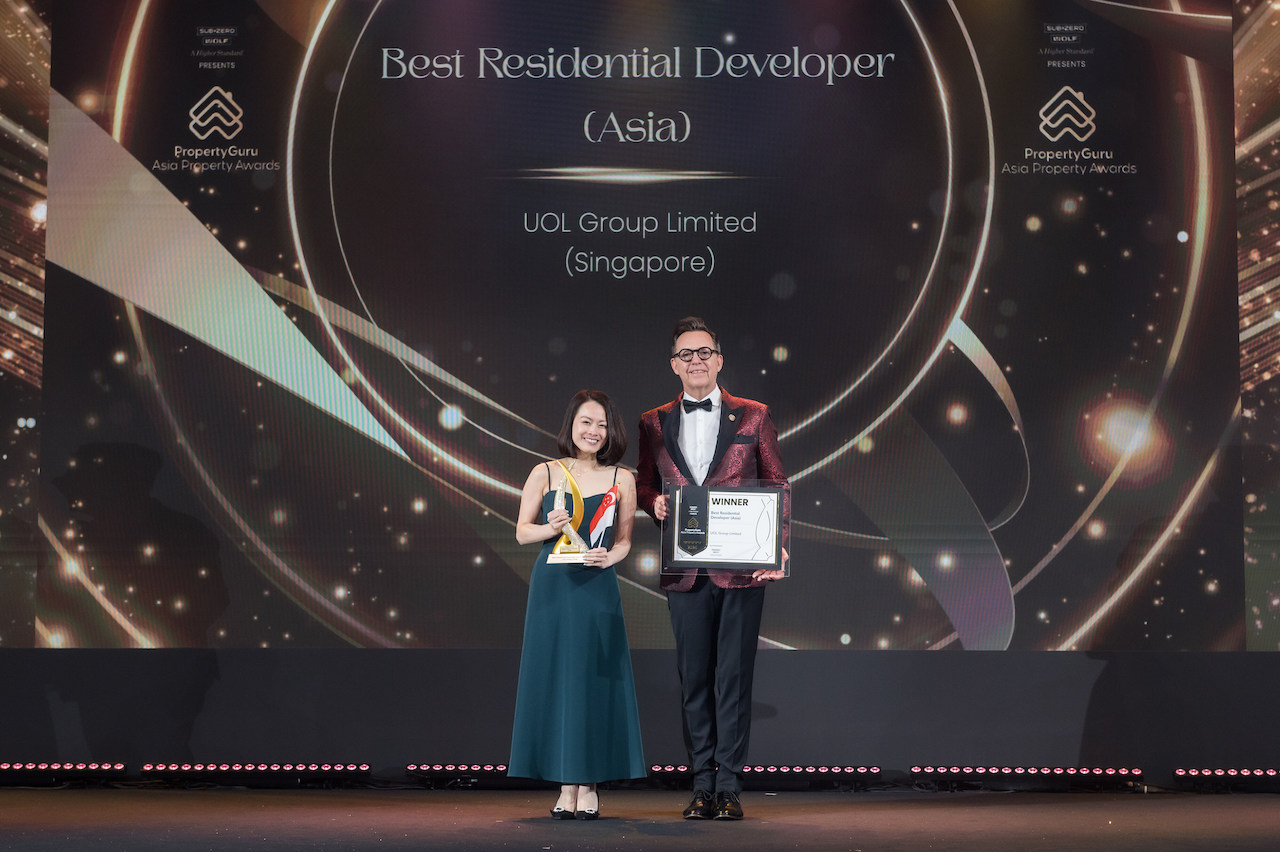 UOL Group Limited (Singapore) honoured as Best Residential Developer (Asia), celebrating a legacy of design-led residential architecture shaped by strong planning principles, refined detailing, and a consistent commitment to liveable urban homes.