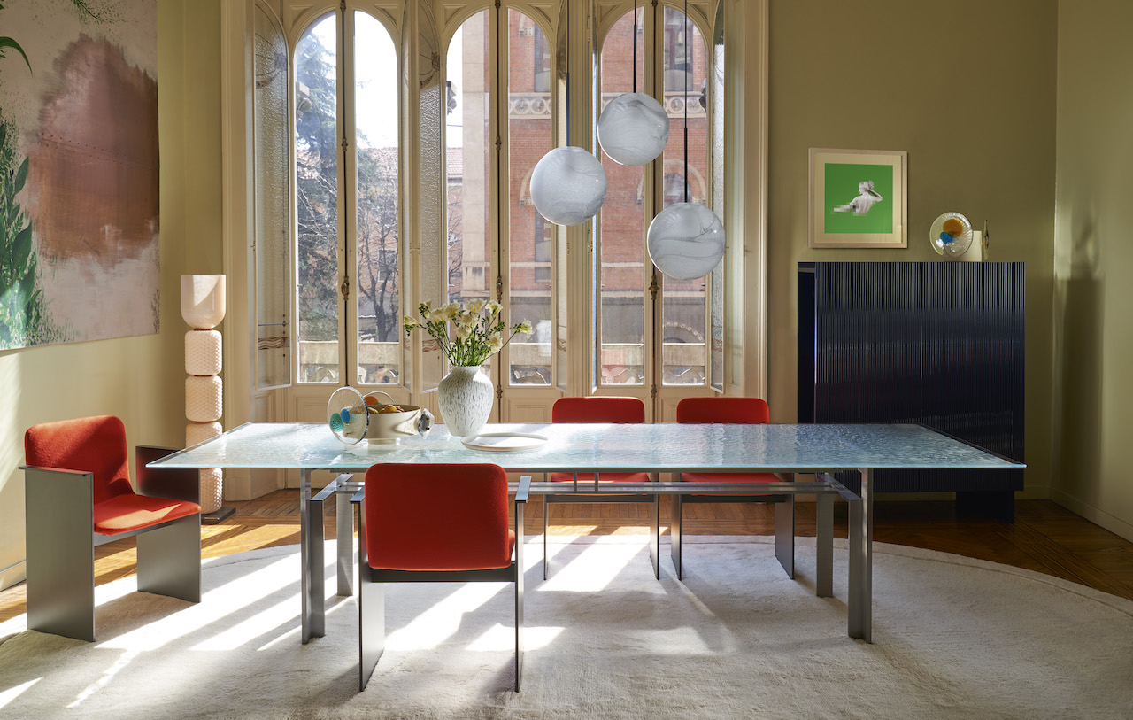 Cassina Doge Laguna table by Carlo Scarpa (photo: Francesco Dolfo) 