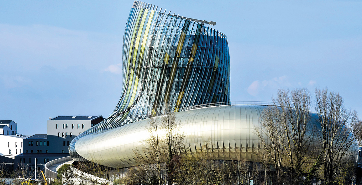 Building Inspired by Wine Swirling