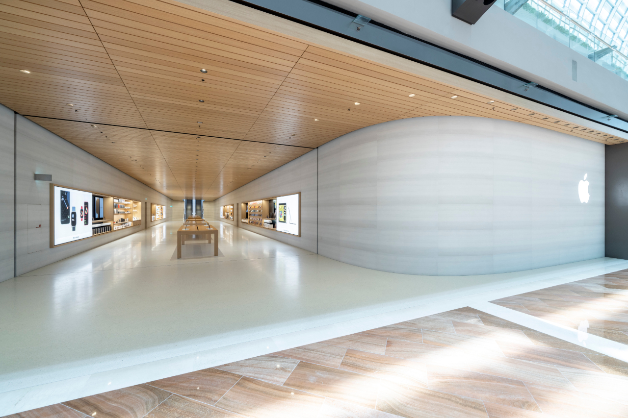 Apple's 'most ambitious' new store in Singapore departs from signature  design
