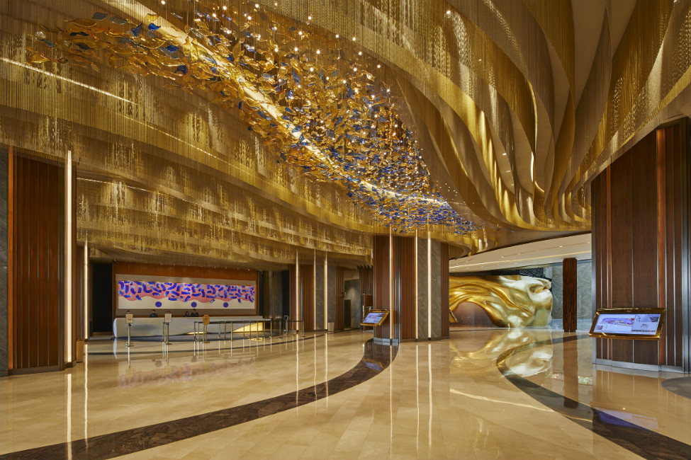 The lobby