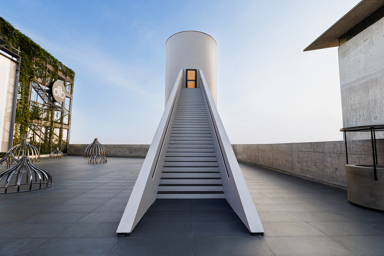 Straight Up installation by James Turrell