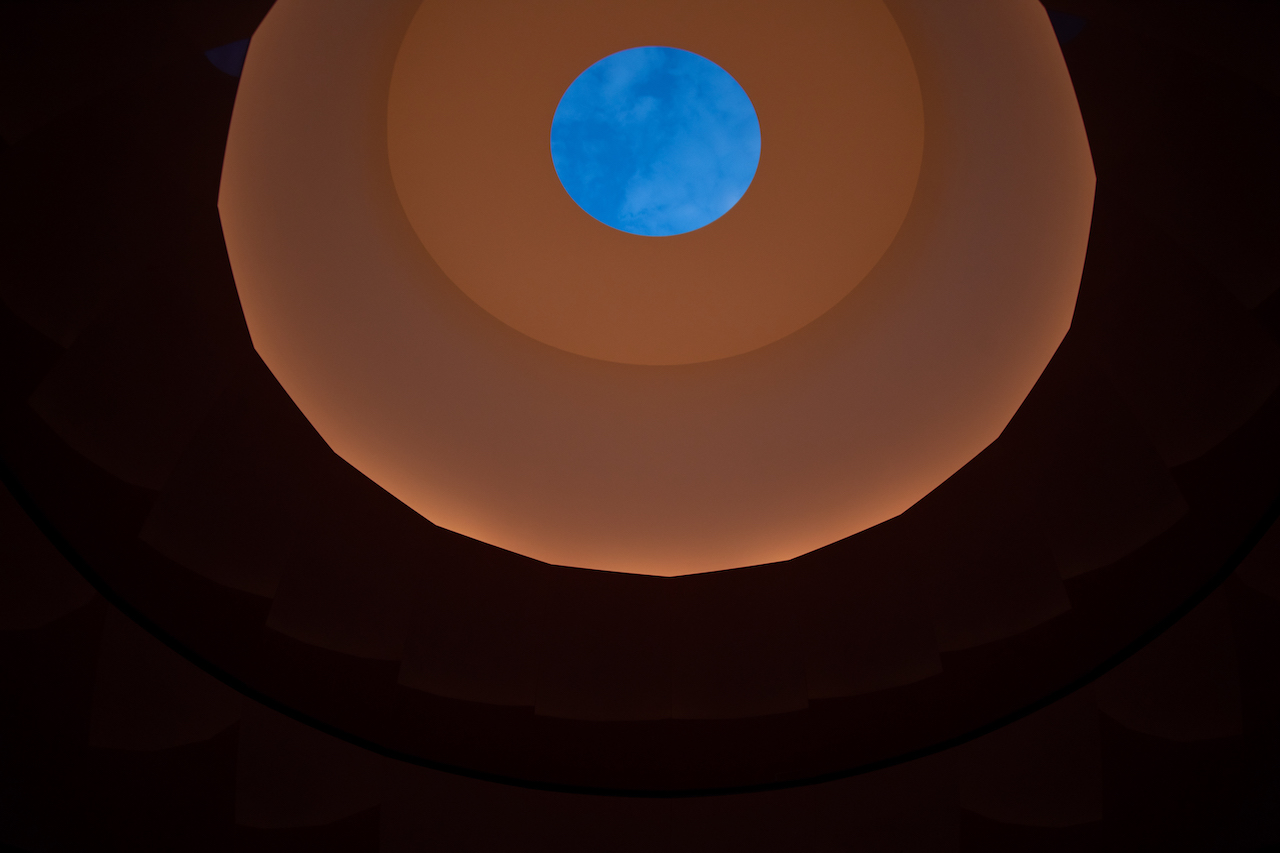 James Turrell installation with an oculus 