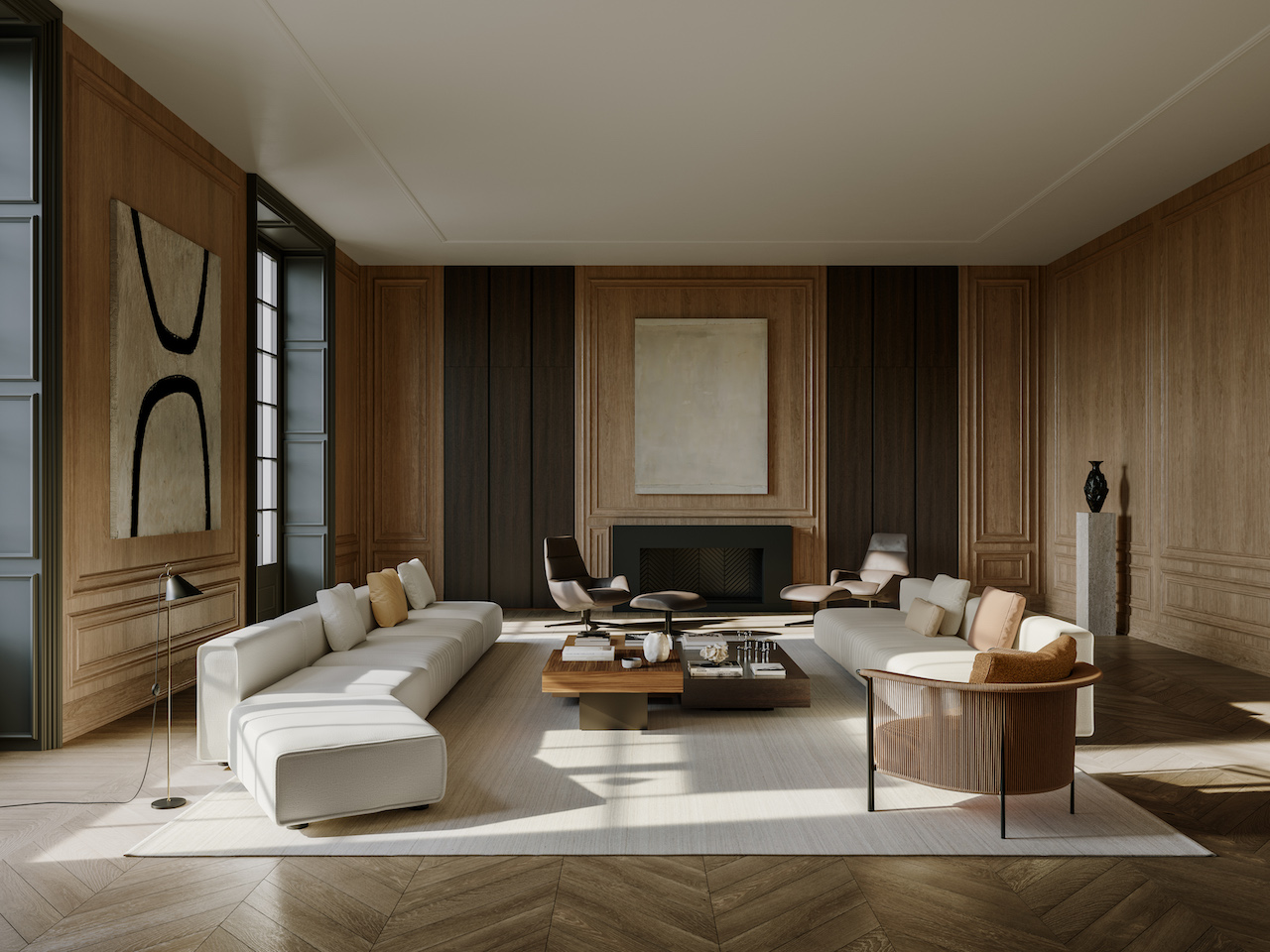 Paris apartment - living Paris apartment - living