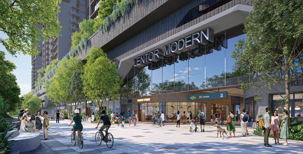 Lentor Modern will bring modern conveniences to the doorstep of residents living in the neighbourhood.