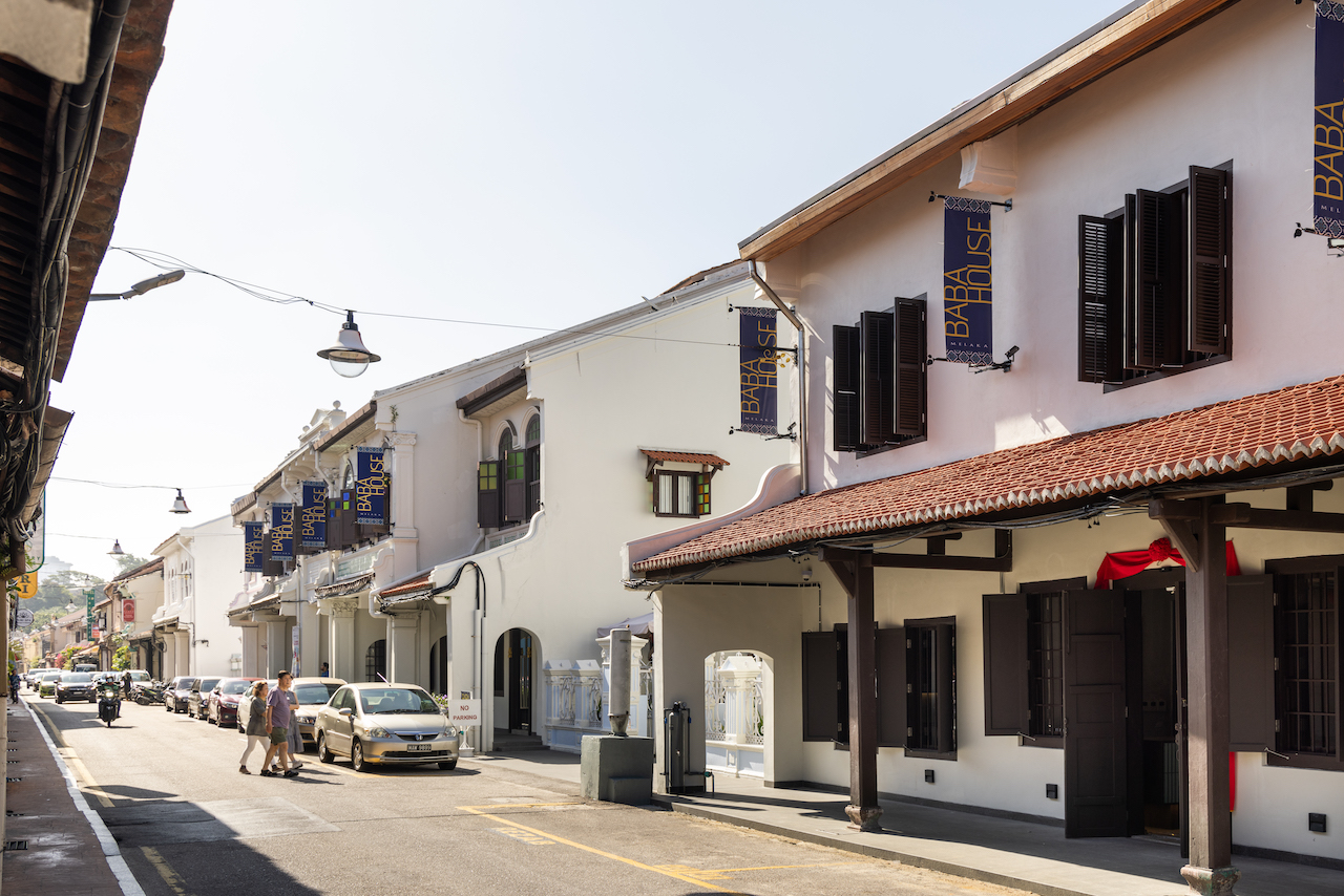 Rumah Kechik’s front facade was restored to its former glory.